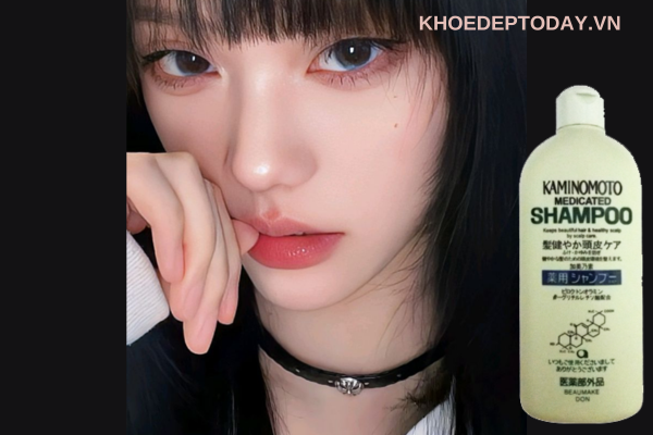 Dầu gội dành cho tóc dầu và rụng Kaminomoto Medicated Shampoo B&P