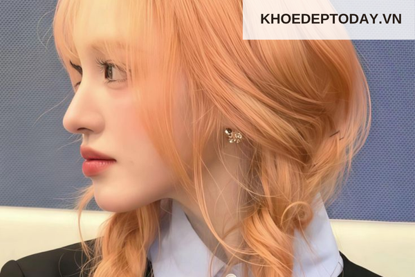 Chuẩn bị trước khi nhuộm tóc màu cam
