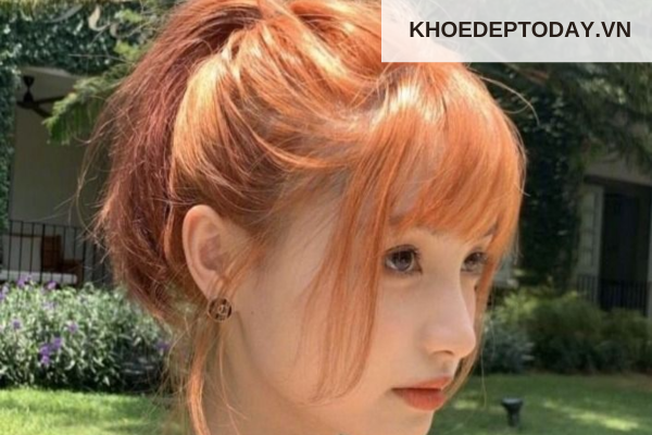 Cách chăm sóc tóc sau khi nhuộm cam đào