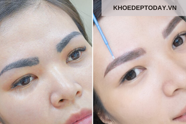 Khử mực bằng phun phủ màu