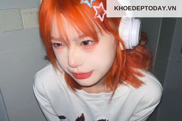 Tóc màu cam cháy