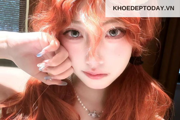 Tóc nhuộm màu cam hợp với ai