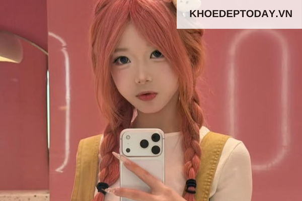 Công thức nhuộm hồng cam tham khảo