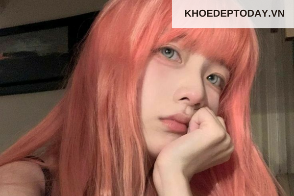 Hồng cam pastel
