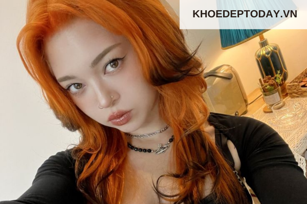 Lưu ý khi nhuộm tóc màu cam đen