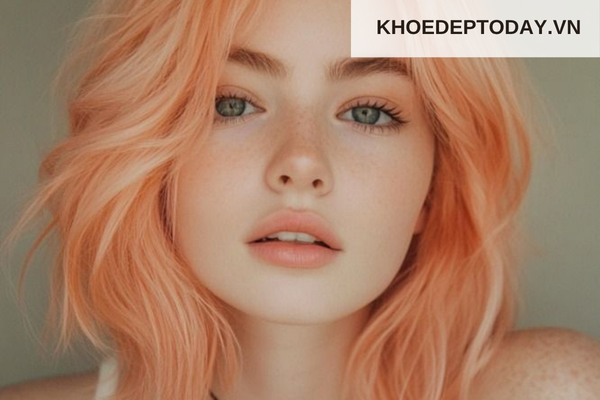 Tóc nâu cam đào là gì?