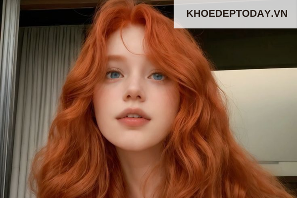 Vì sao tóc nhuộm cam đào được ưa chuộng?